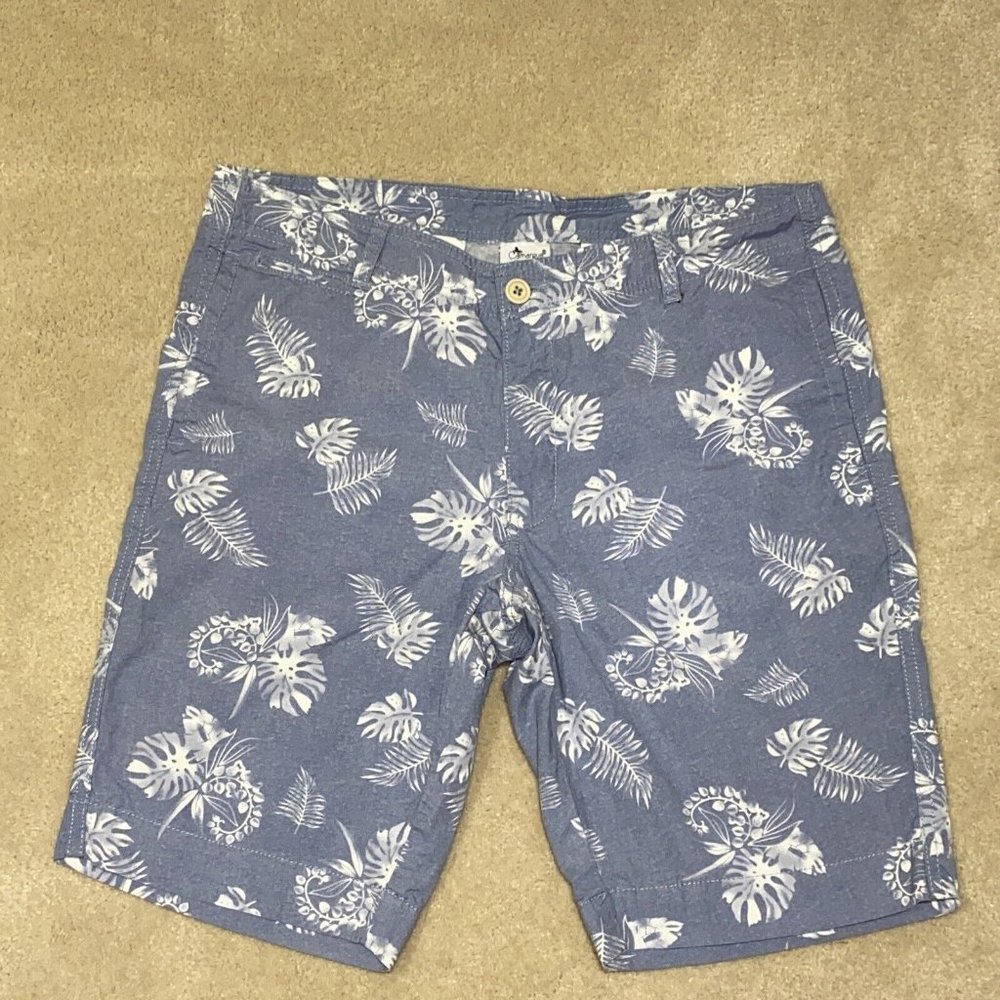 Camargue 100% Cotton Men's Tropical Print Shorts Size 48
